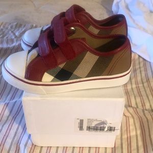 Burberry kids sneakers